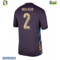 England Kyle Walker #2 Bortedrakt EM 2024 Kortermet